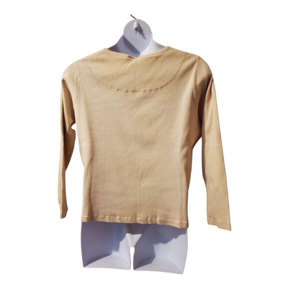 Harley Davidson Womens Long sleeve Shirt - Tan 1W - RH#2 - Picture 2 of 8